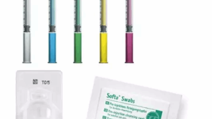 Kit Items For 1 Vial